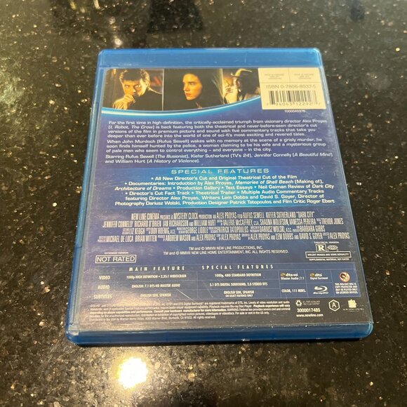 Blue -ray Lot of 3     Dark City / Interview with the Vampire / Mr. & Mrs. Smith - Picture 2 of 6